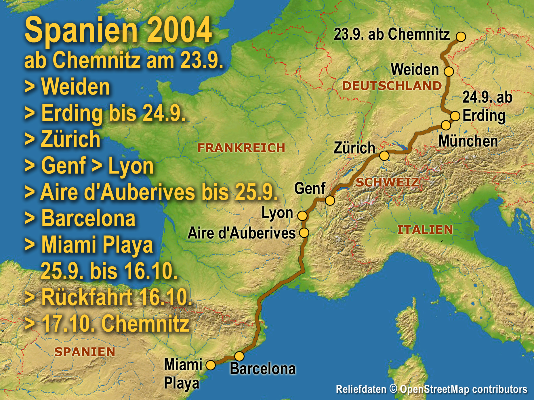 Reliefdaten © OpenStreetMap contributors