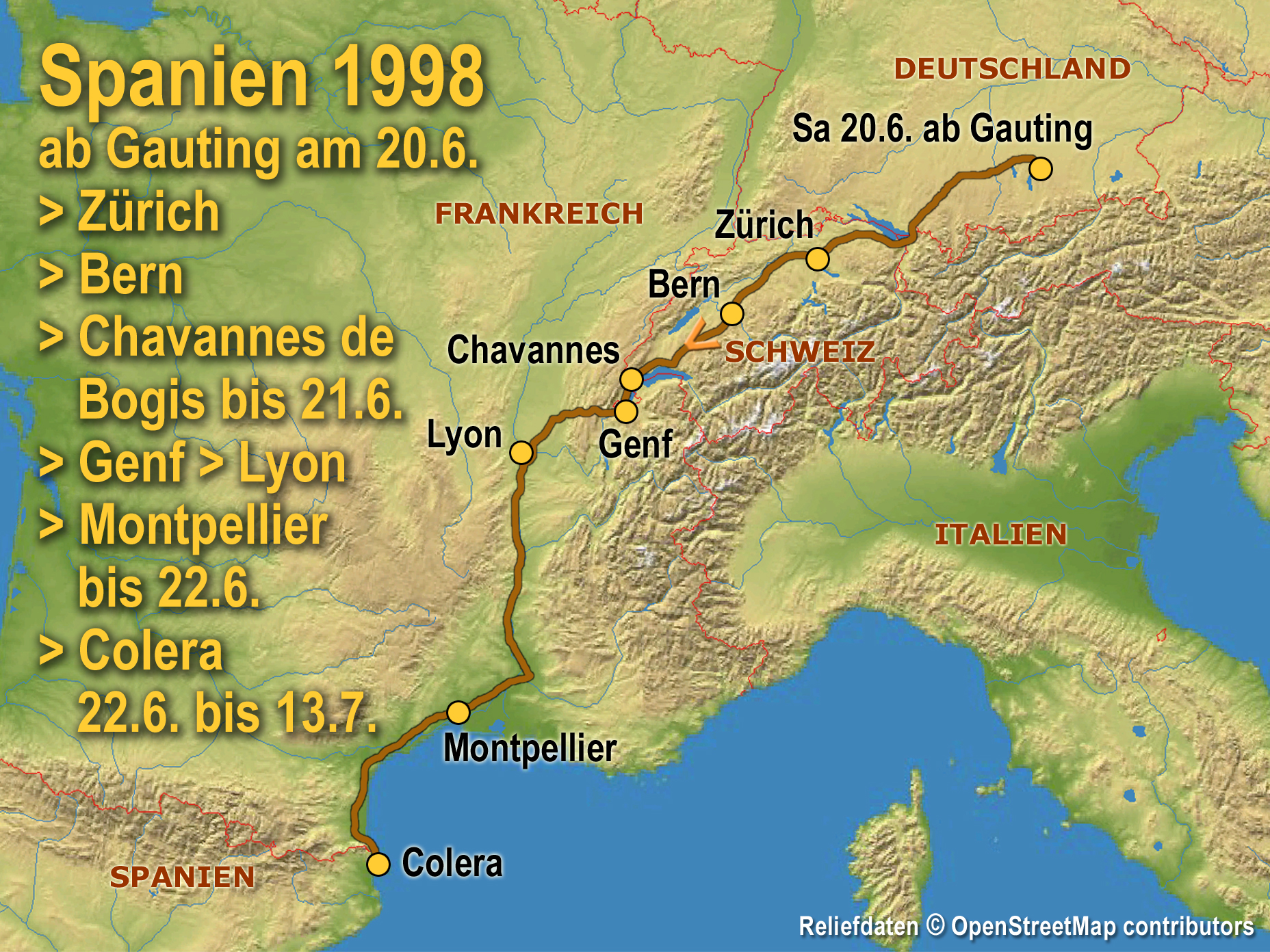 Reliefdaten © OpenStreetMap contributors
