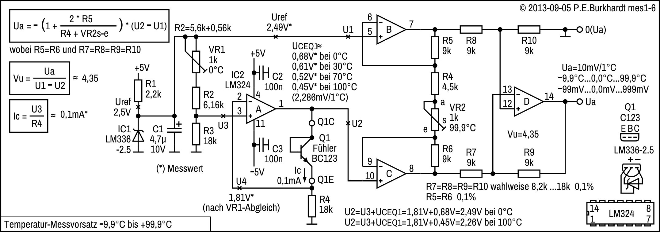 Temperatur-Messvorsatz -10 bis 100C