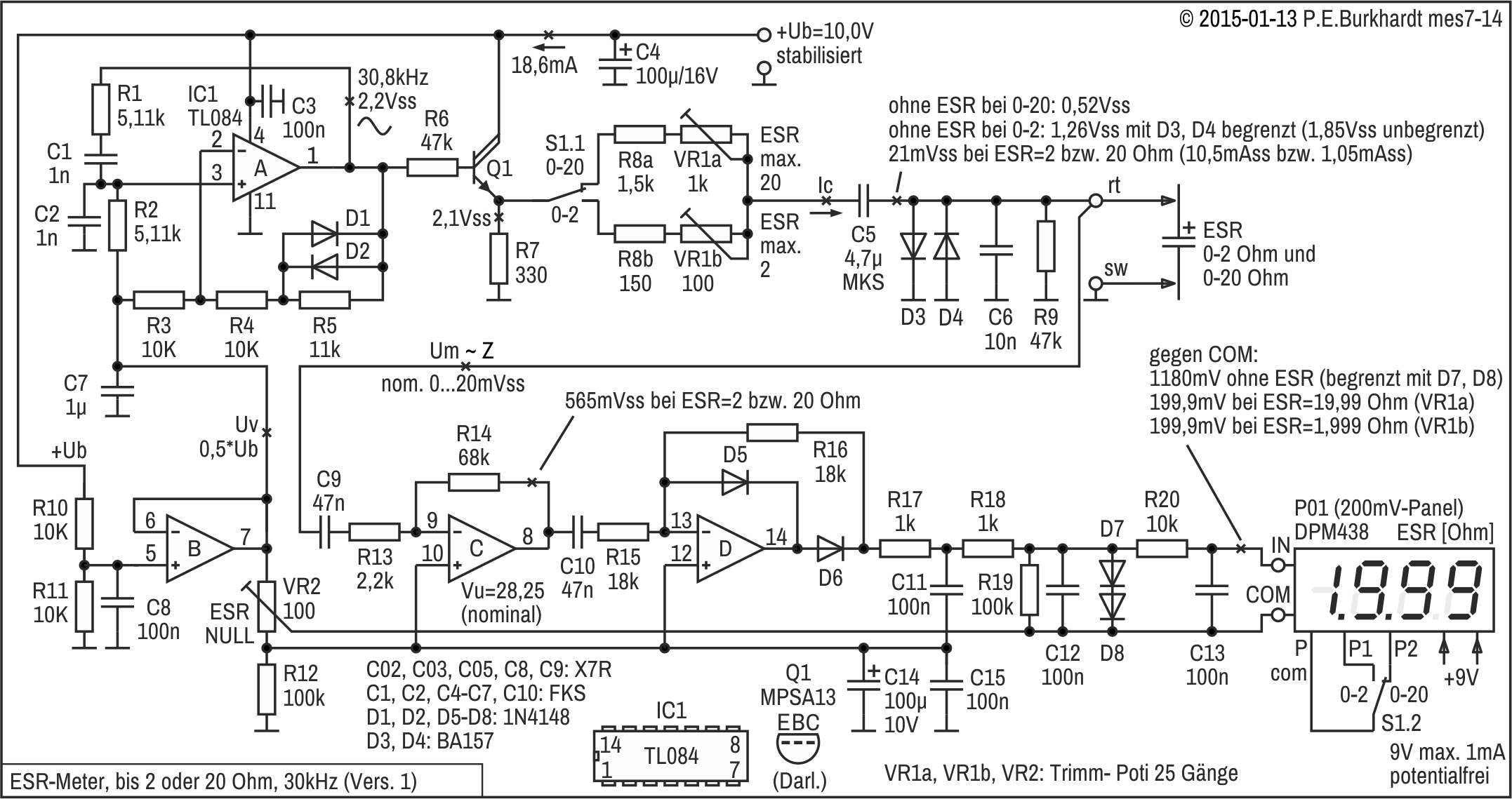 ESR-Messgerät (1), 30 kHz