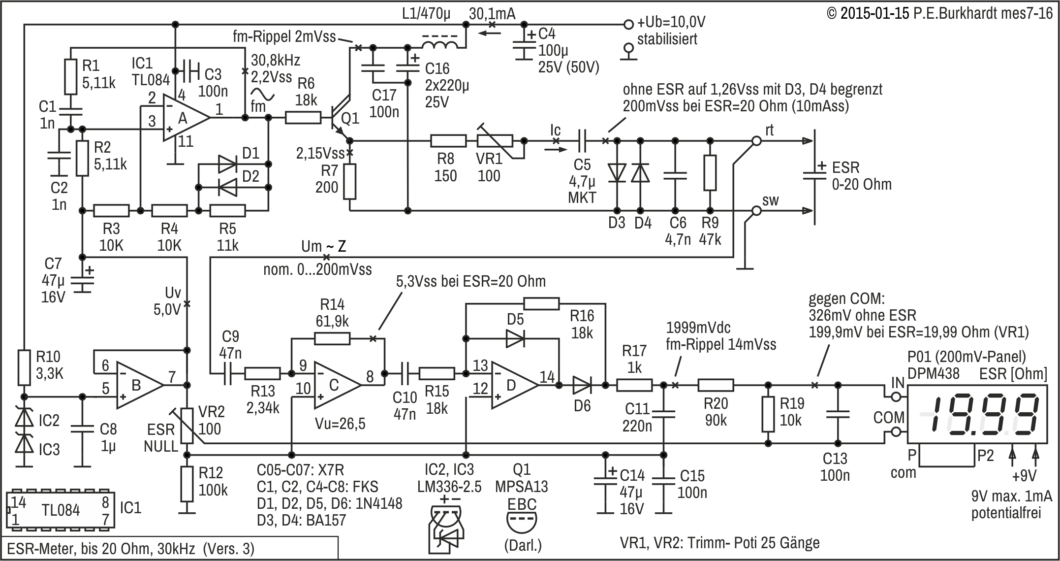 ESR-Messgert (3), 30 kHz